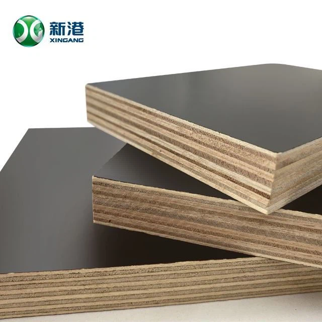 12mm High Strength Black Film Faced Plywood High Quality For Construction