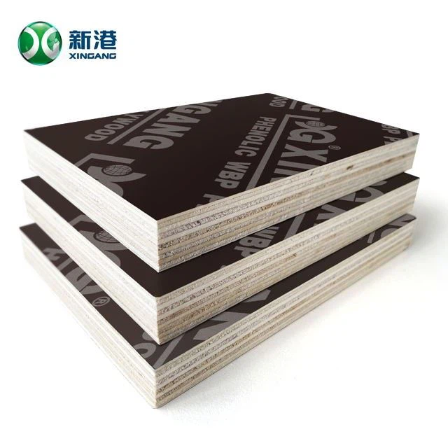 12mm High Strength Black Film Faced Plywood High Quality For Construction