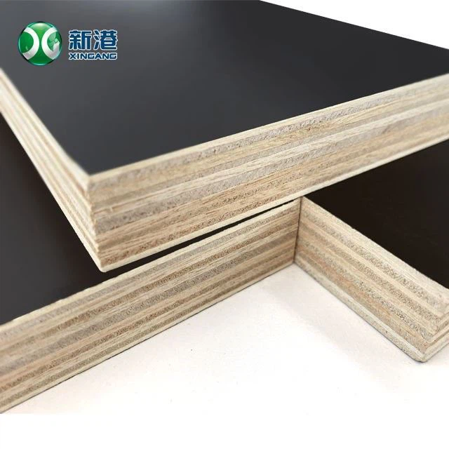 12mm High Strength Black Film Faced Plywood High Quality For Construction