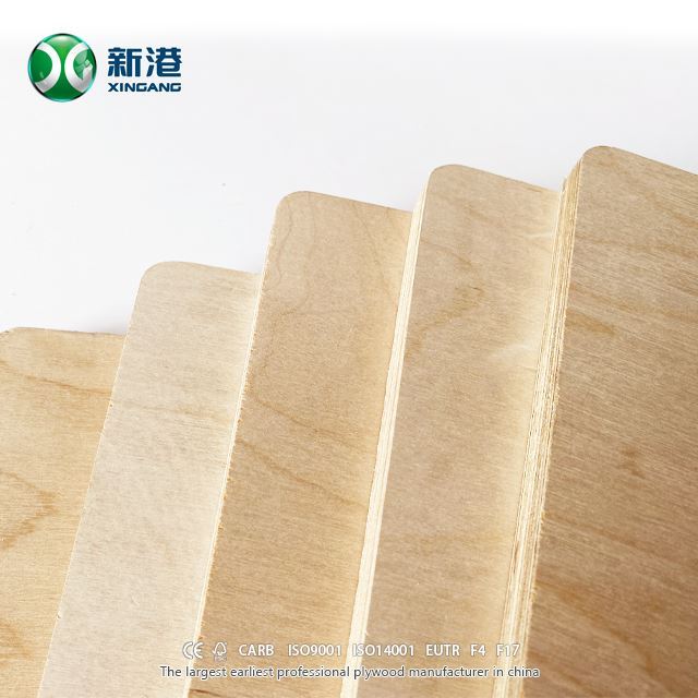 18mm Birch Plywood Structural Plywood Can Be Customized Wood Plank 2mm-30mm Plywood