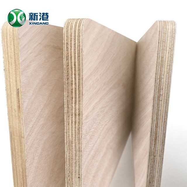 Door Skin 18mm Good Quality Commercial Plywood Furniture Grade Cheap Natural Plywood