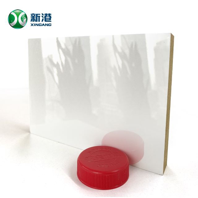 Valge melamiin MDF kahepoolne melamiinlamineeritud Mdf plaat 3mm 6mm 9mm 12mm 16mm 18mm