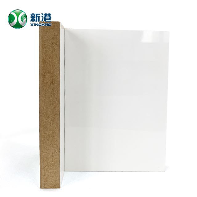 White Melamine MDF Two Side Melamine Laminated Mdf Board 3mm 6mm 9mm 12mm 16mm 18mm