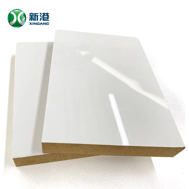 White Melamine MDF Two Side Melamine Laminated Mdf Board 3mm 6mm 9mm 12mm 16mm 18mm