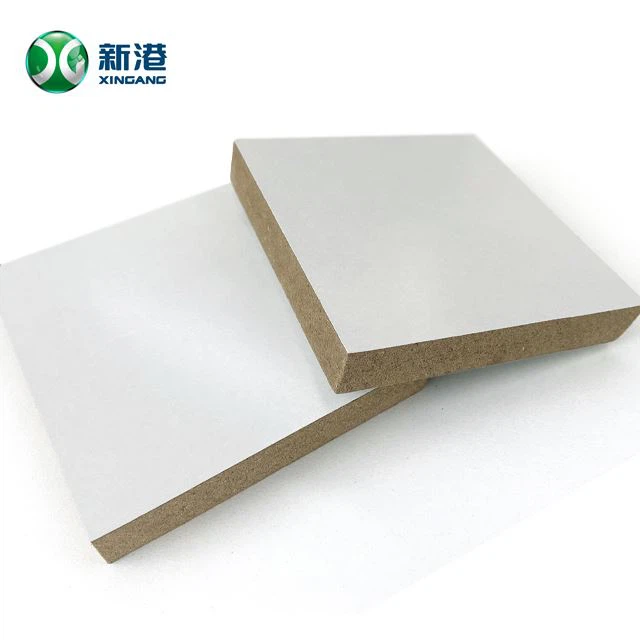 12mm 15mm 18mm titaanvalge lamineeritud melamiin Mdf plaat