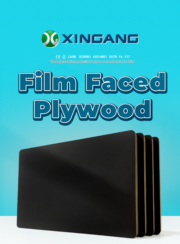 Vineer koos musta filmiga pruuni film1250*2500mm