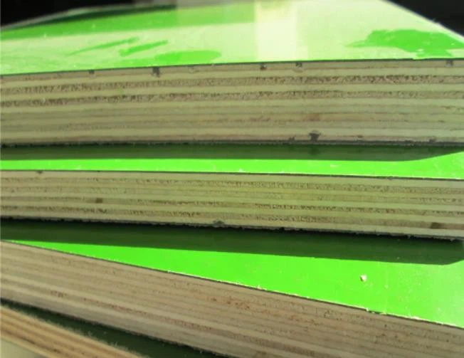 Green Pvc Film Faced Plywood For Construction